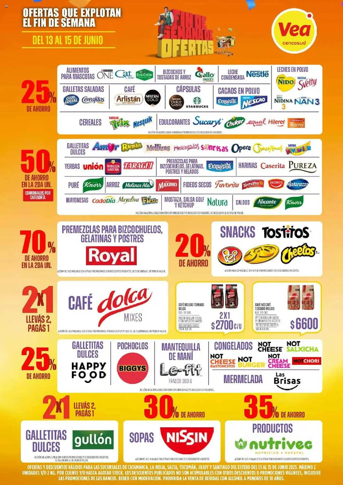 Ofertas de Catálogo Supermercados Vea 13 de junio al 15 de junio 2025 - Página 4 del catálogo