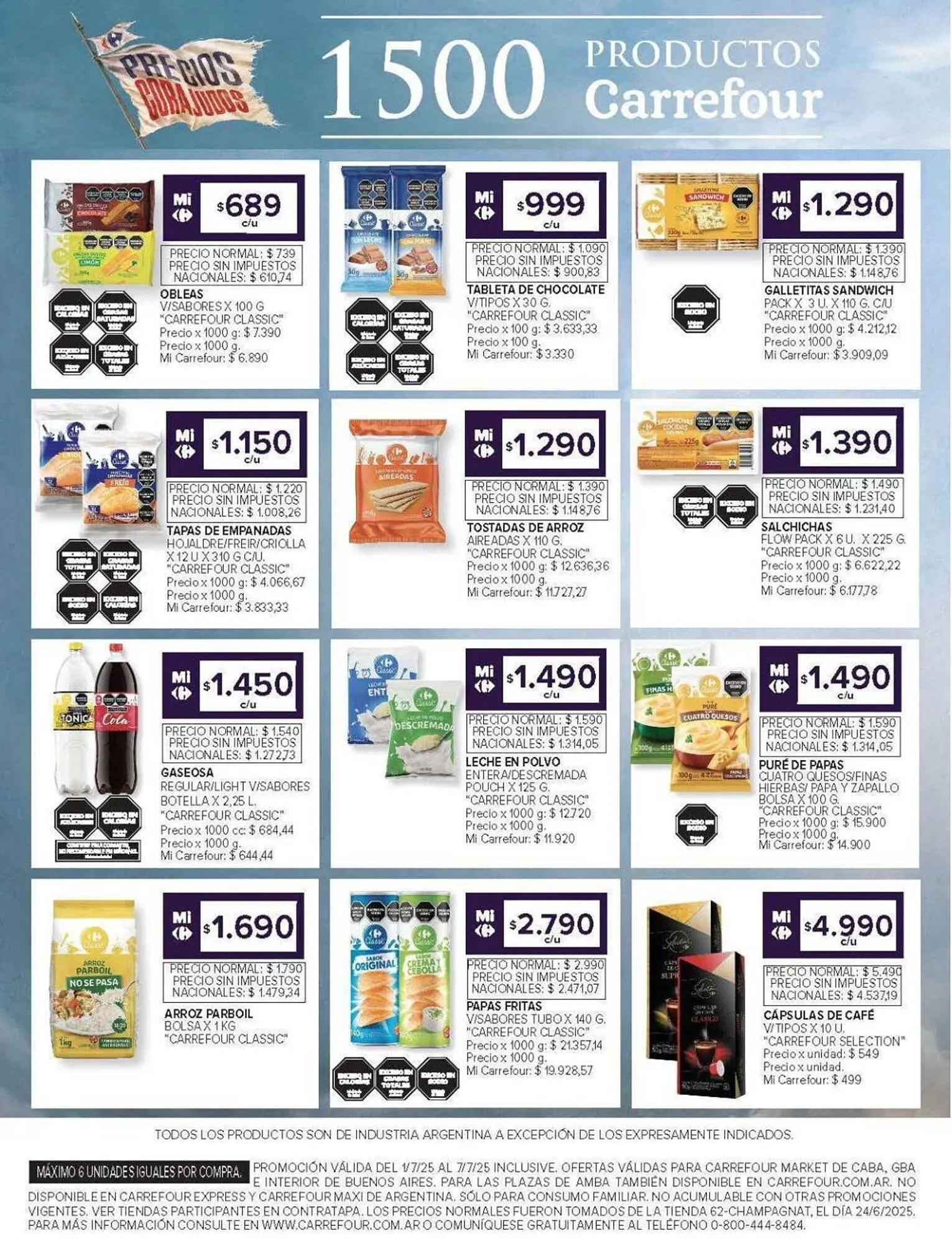 Ofertas de Catálogo Carrefour Market 1 de julio al 8 de julio 2025 - Página 10 del catálogo