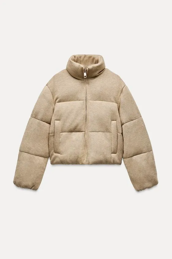 CAZADORA ACOLCHADA PUNTO