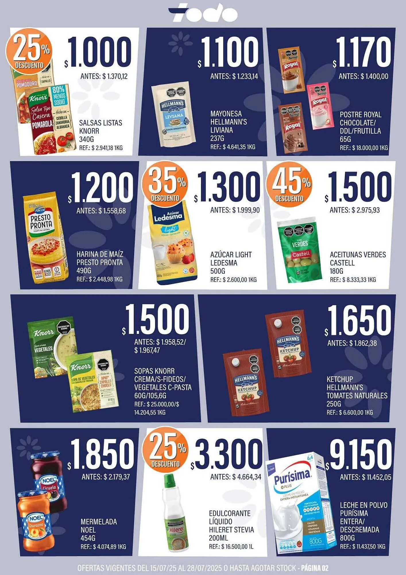 Ofertas de Catálogo Supermercados Todo 15 de julio al 28 de julio 2025 - Página 2 del catálogo