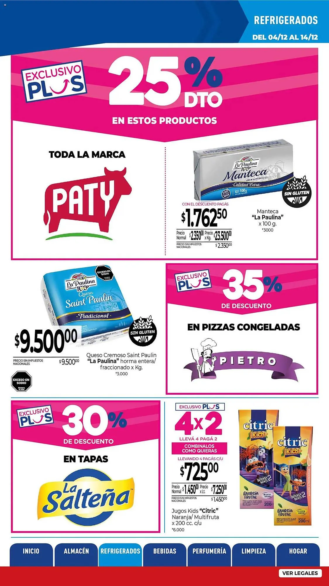Ofertas de Catálogo La Anonima 4 de diciembre al 15 de diciembre 2025 - Página 19 del catálogo