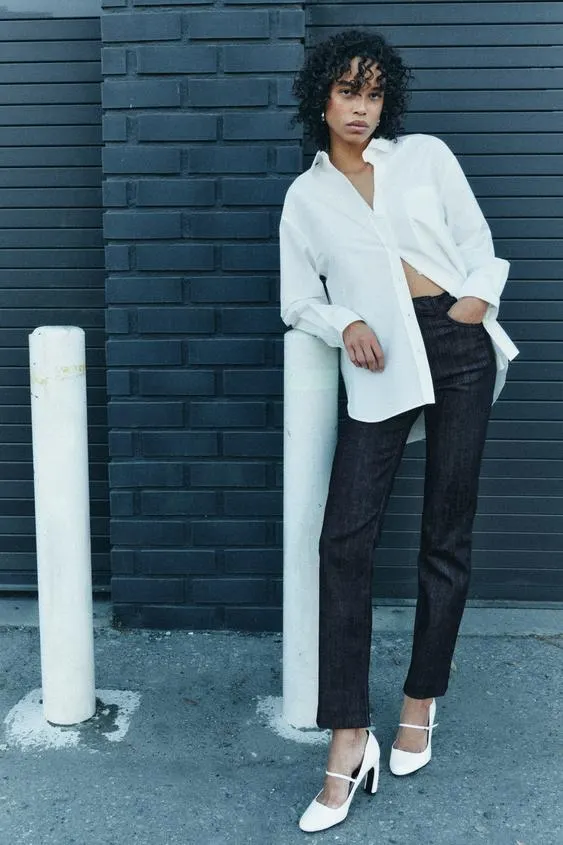 CAMISA POPELÍN BOLSILLO ZW COLLECTION