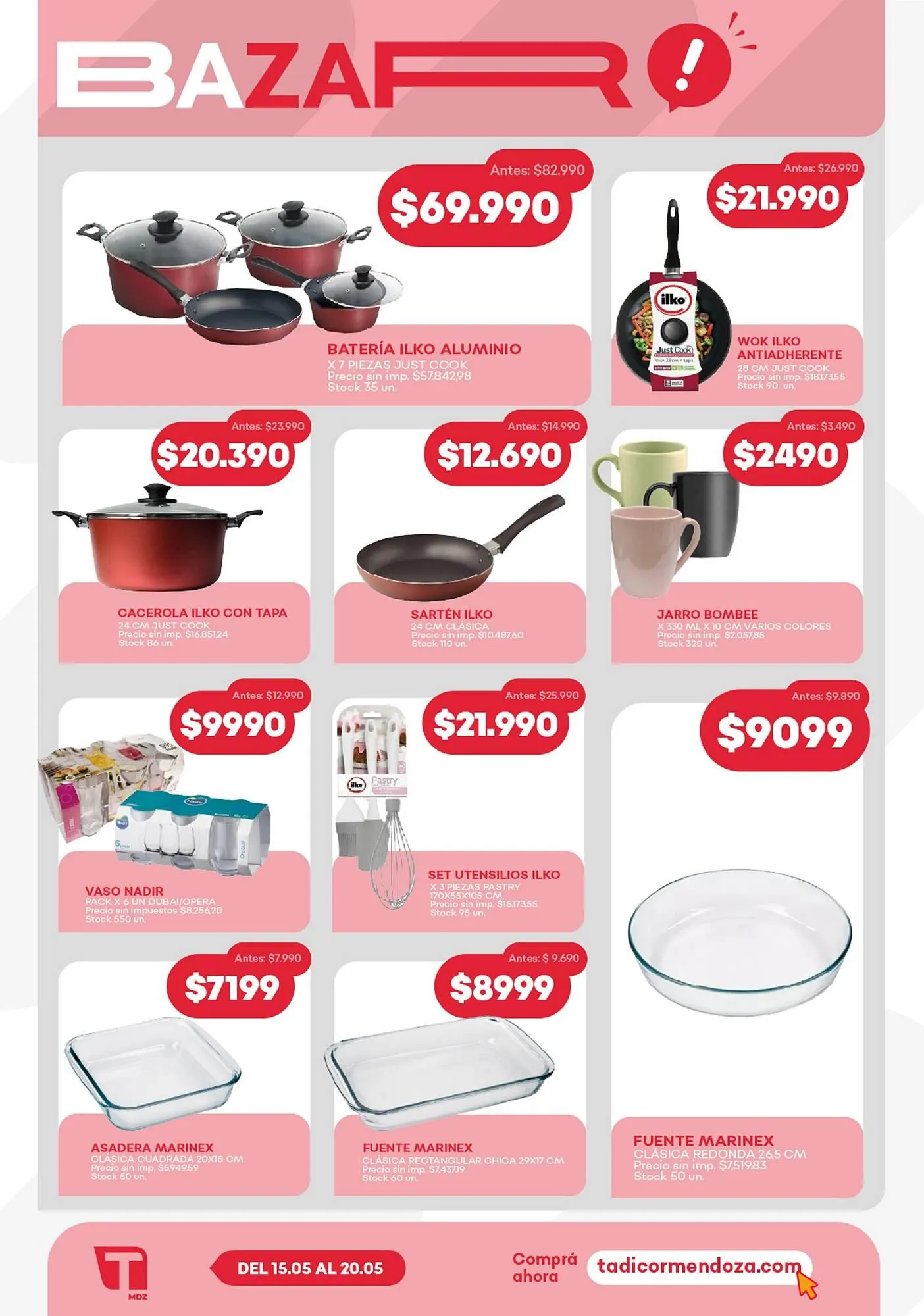 Ofertas de Catálogo Supermercados Tadicor 14 de mayo al 20 de mayo 2025 - Página 9 del catálogo