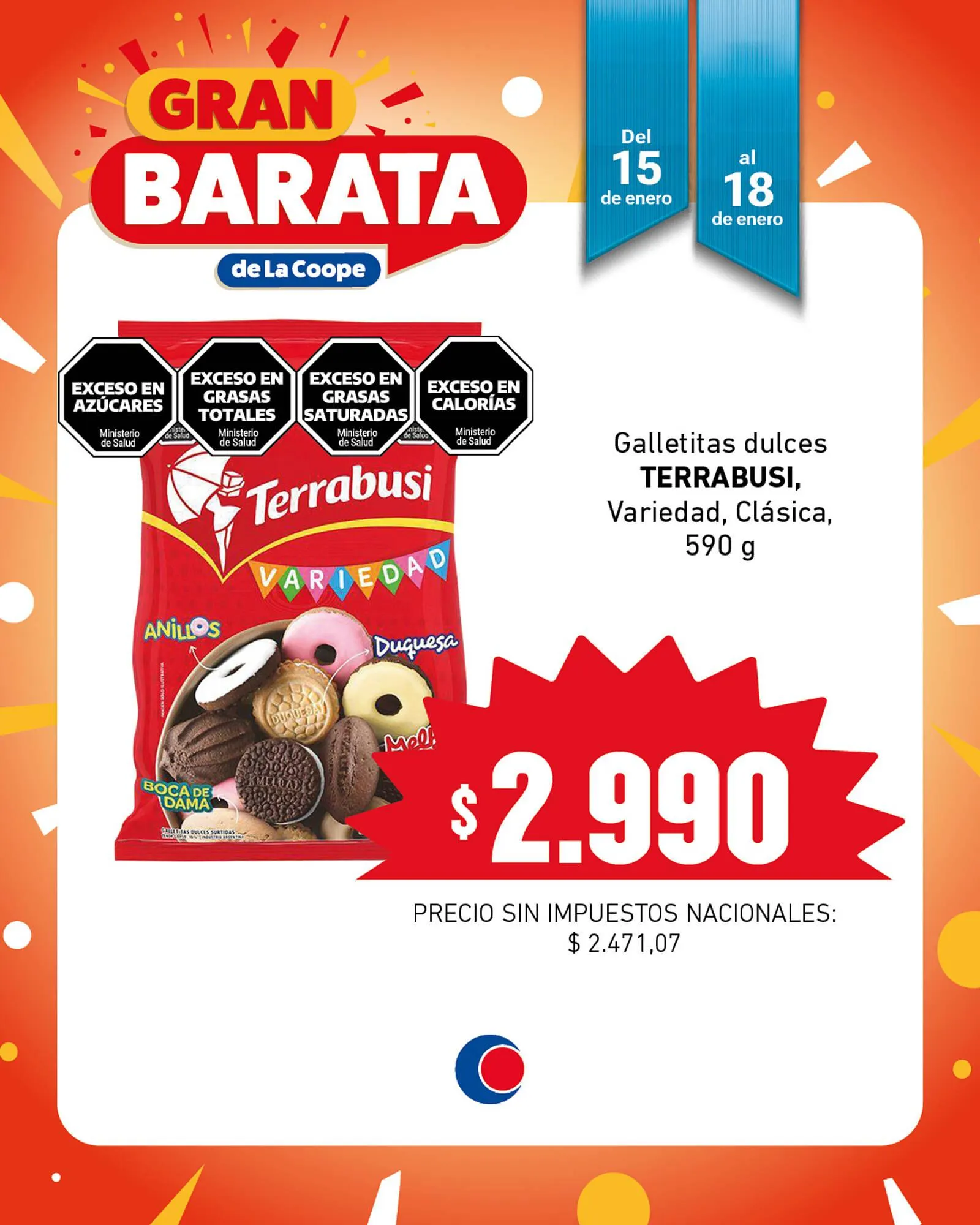 Ofertas de Catálogo Cooperativa Obrera 15 de enero al 18 de enero 2026 - Página 3 del catálogo