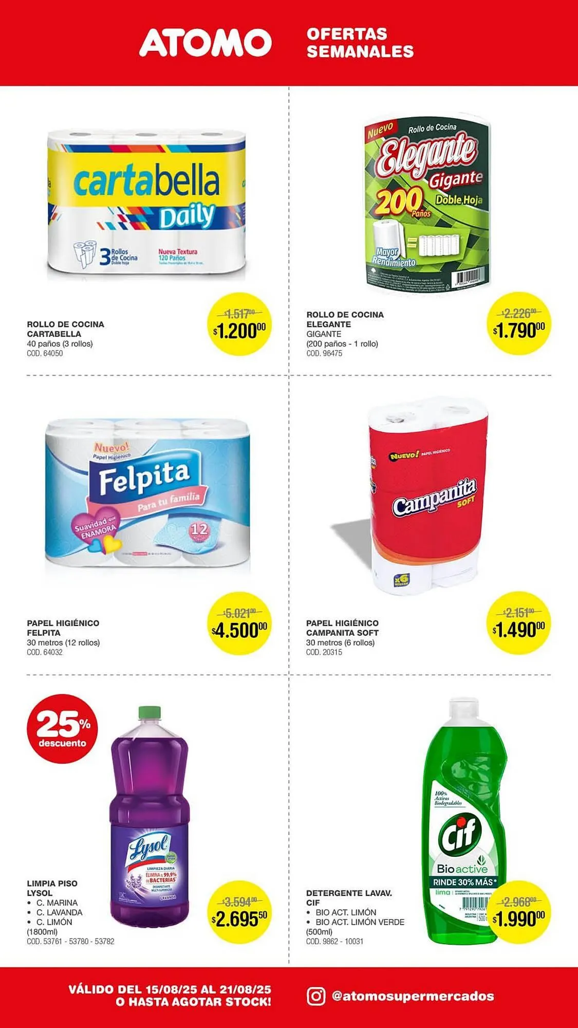 Ofertas de Catálogo Atomo Conviene 15 de agosto al 21 de agosto 2025 - Página 9 del catálogo