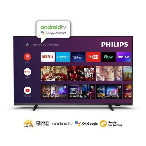 Smart TV 50" 4K UHD Philips 50PUD7406/77