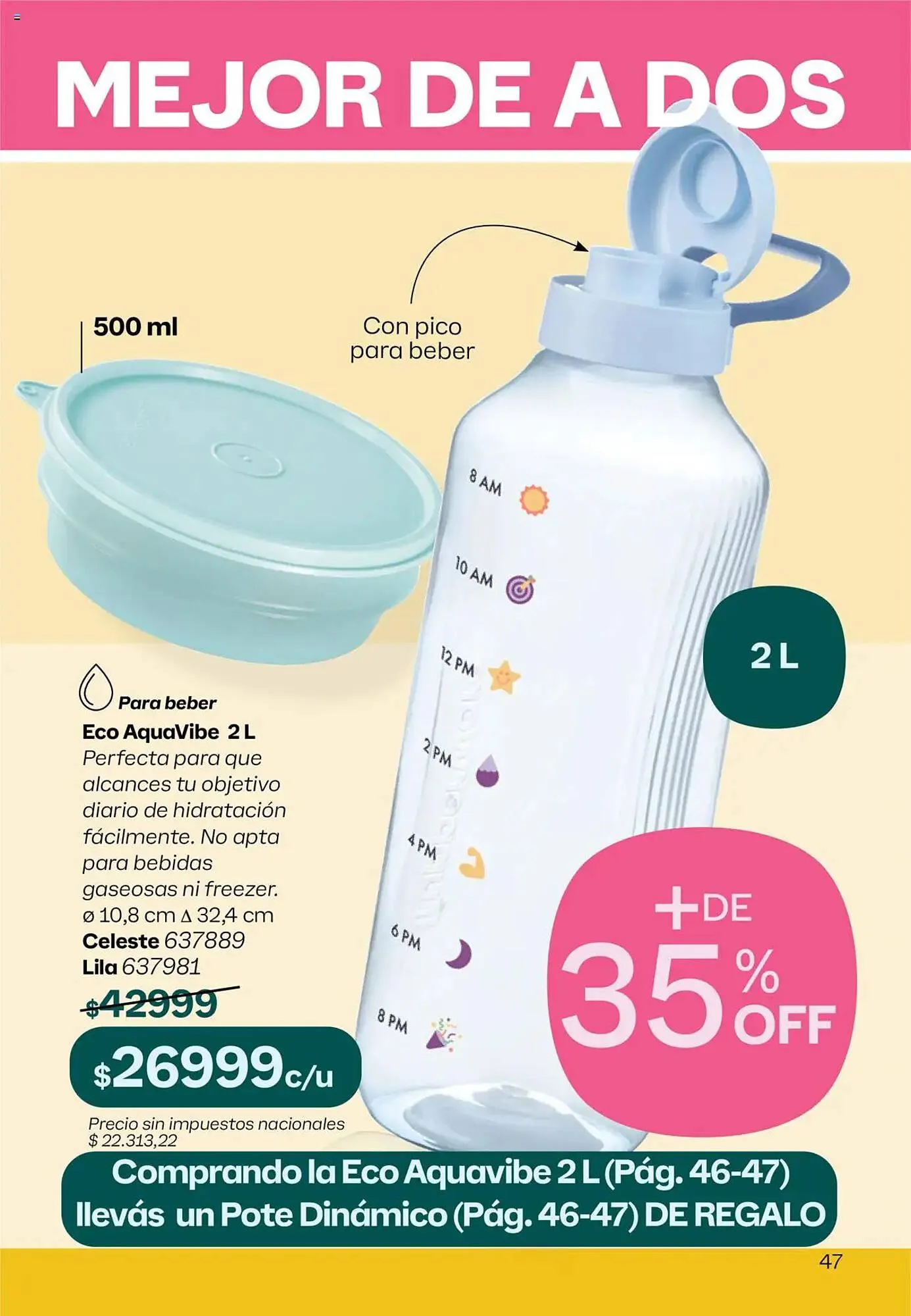 Ofertas de Catálogo Tupperware 16 de junio al 10 de julio 2025 - Página 48 del catálogo