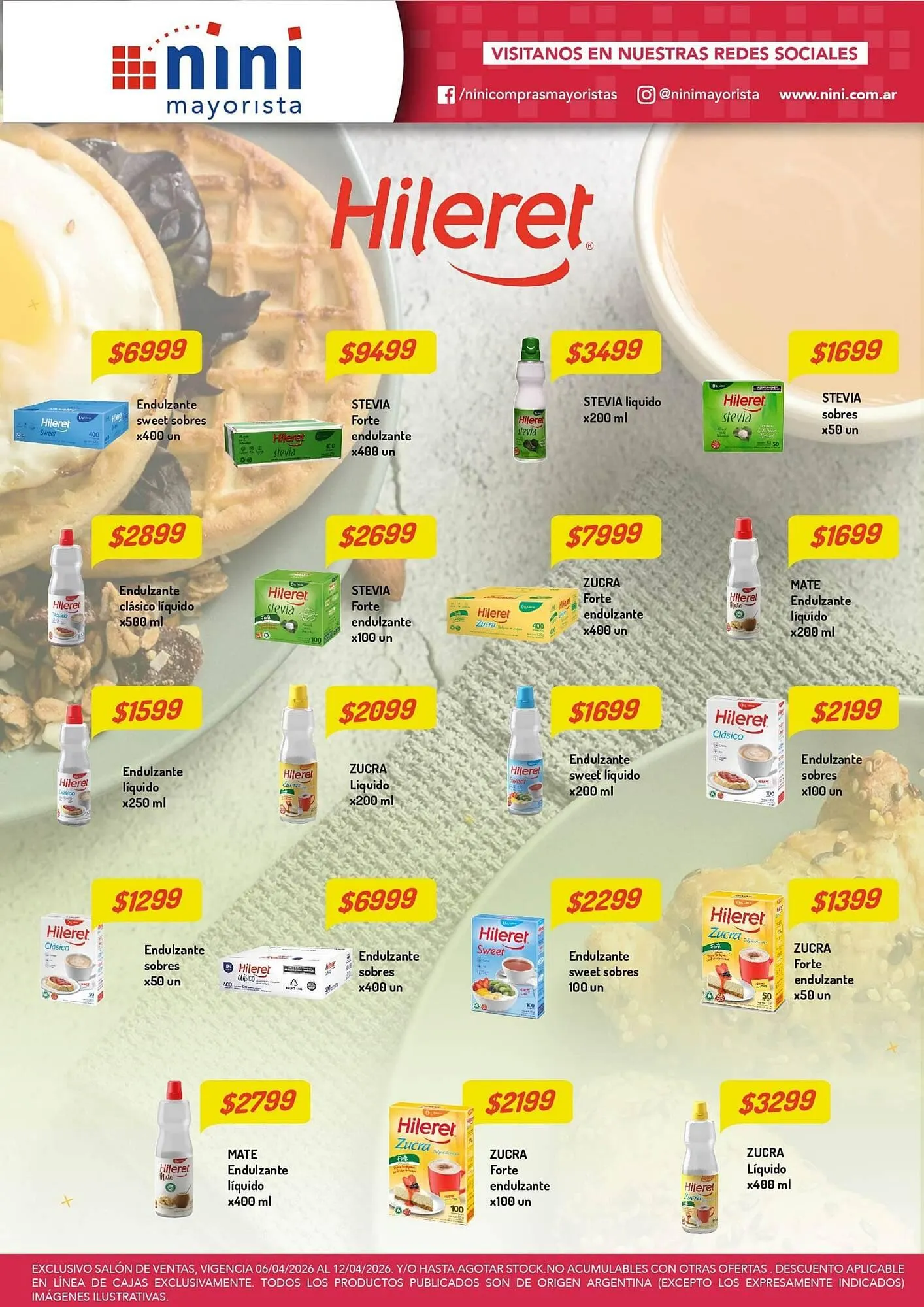 Ofertas de Catálogo Nini Mayorista 5 de abril al 30 de abril 2026 - Página 28 del catálogo