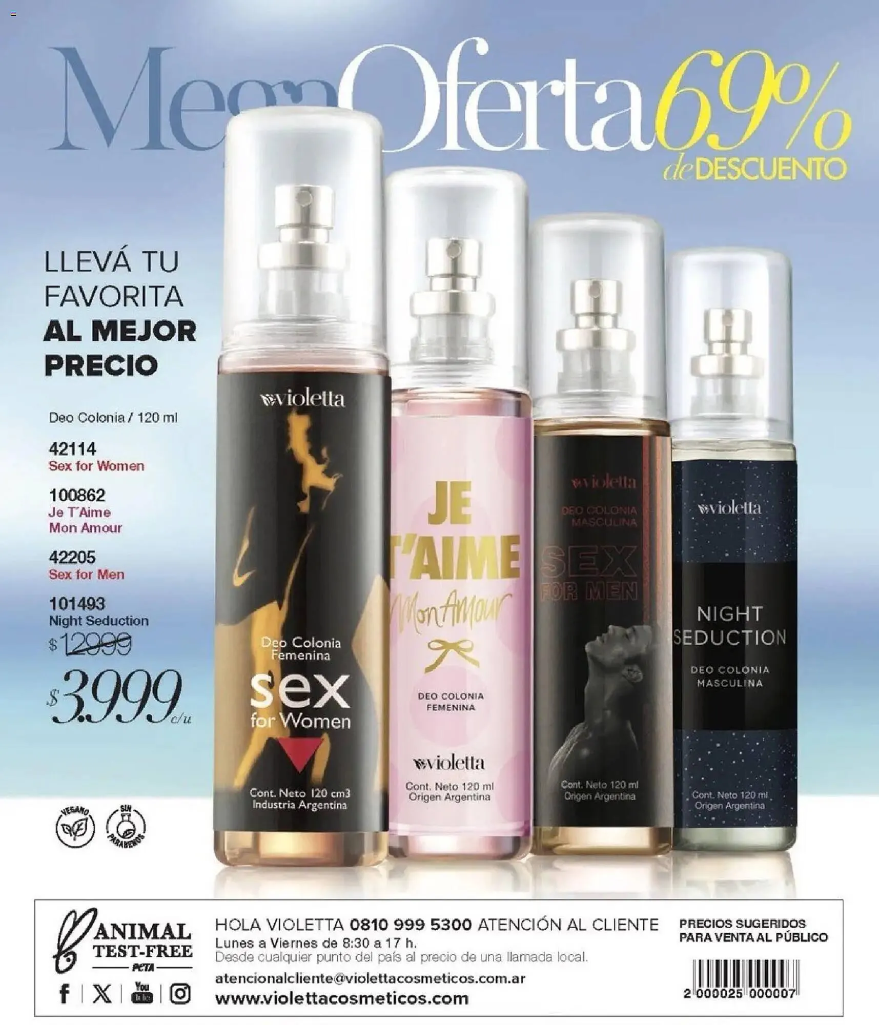 Ofertas de Catálogo Violetta Cosméticos 1 de enero al 31 de enero 2026 - Página 148 del catálogo