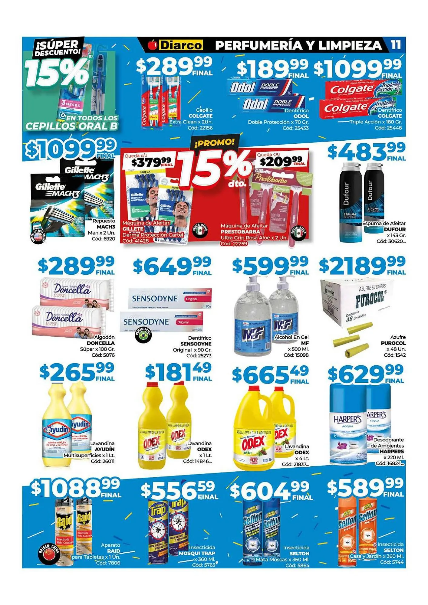 Ofertas de Catálogo Diarco 11 de septiembre al 17 de septiembre 2023 - Página 11 del catálogo