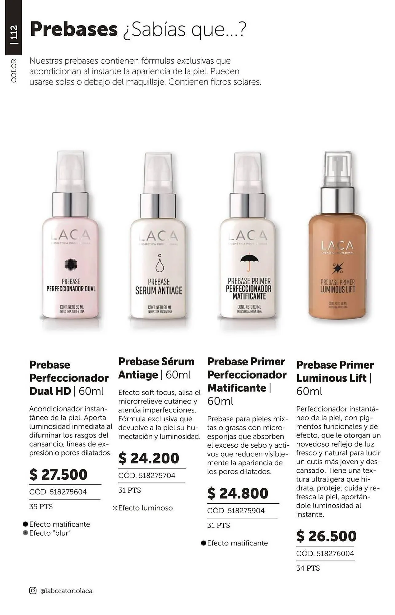 Ofertas de Catálogo Laboratorio LACA 15 de abril al 30 de abril 2025 - Página 112 del catálogo