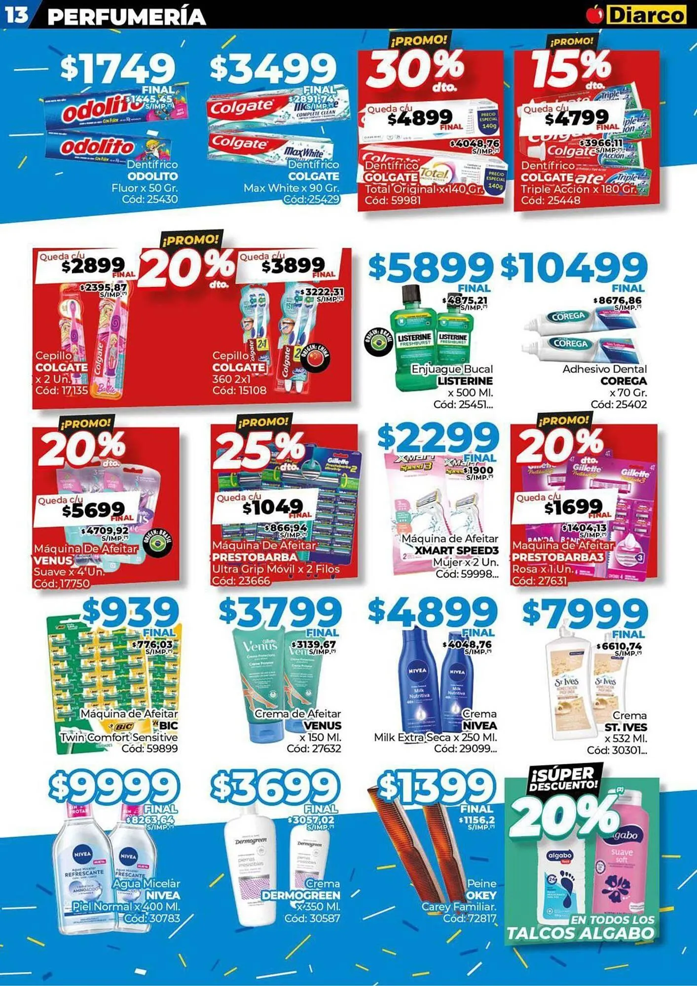Ofertas de Catálogo Diarco 26 de mayo al 1 de junio 2025 - Página 13 del catálogo