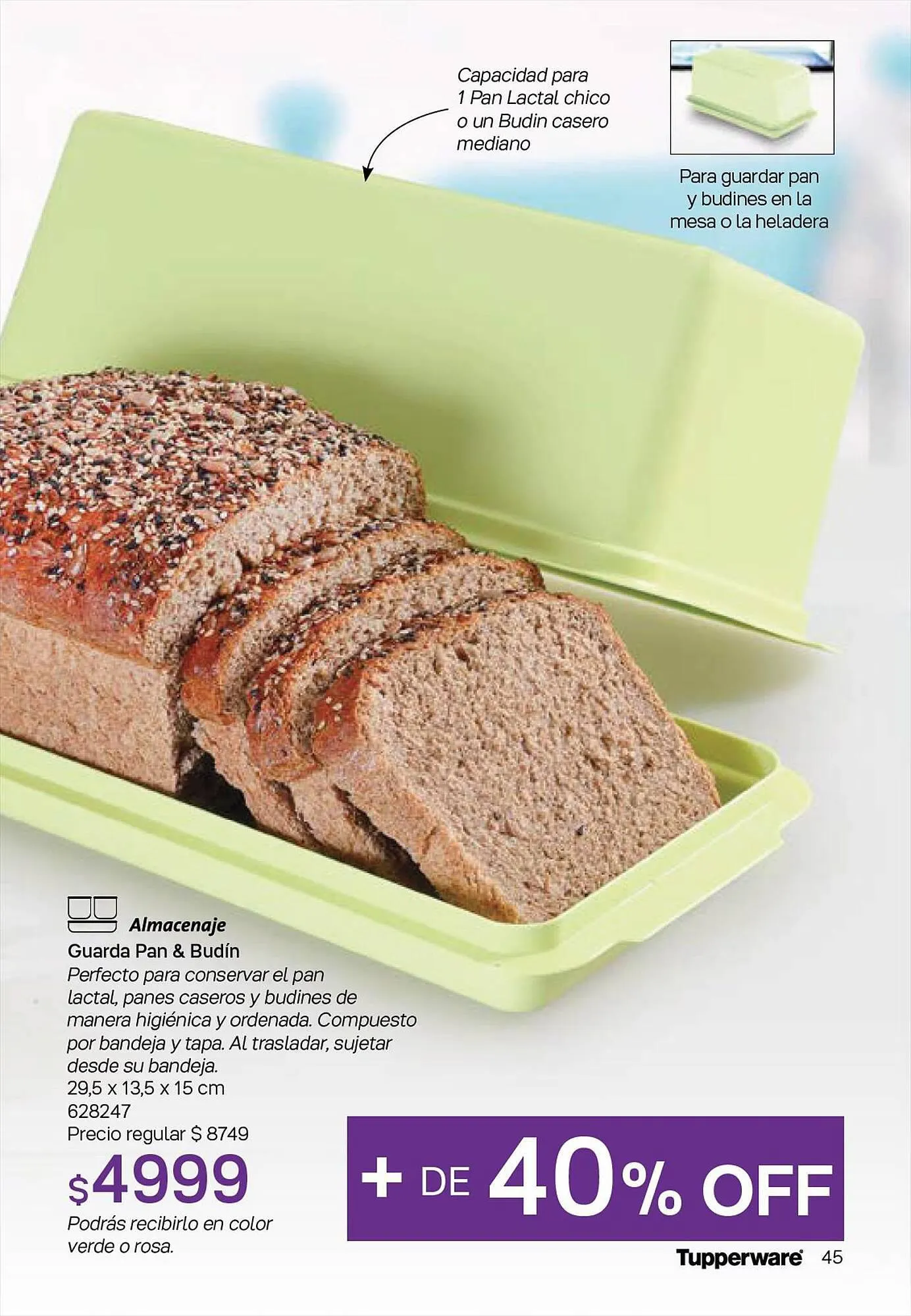 Ofertas de Catálogo Tupperware 4 de julio al 15 de agosto 2023 - Página 46 del catálogo