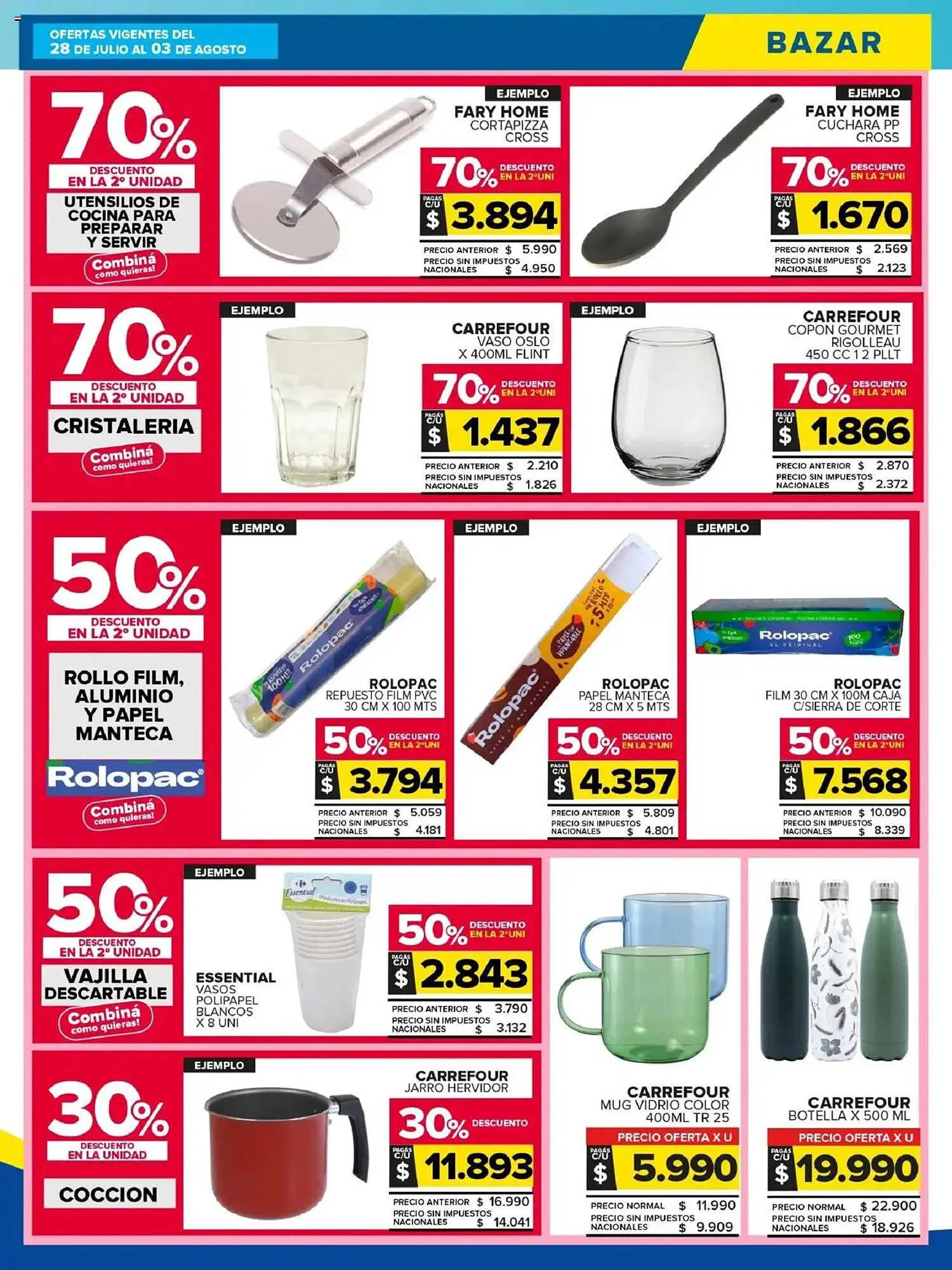 Ofertas de Catálogo Carrefour Maxi 28 de julio al 3 de agosto 2025 - Página 21 del catálogo