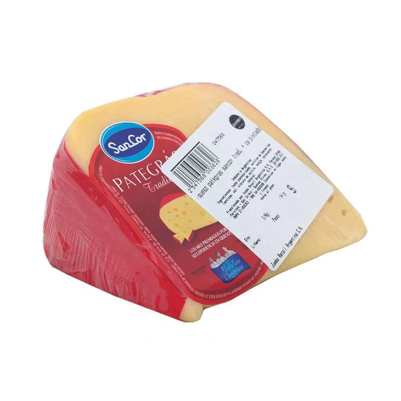 Queso Pategras Sancor Tradicional + Ca Pintado 1 Kg