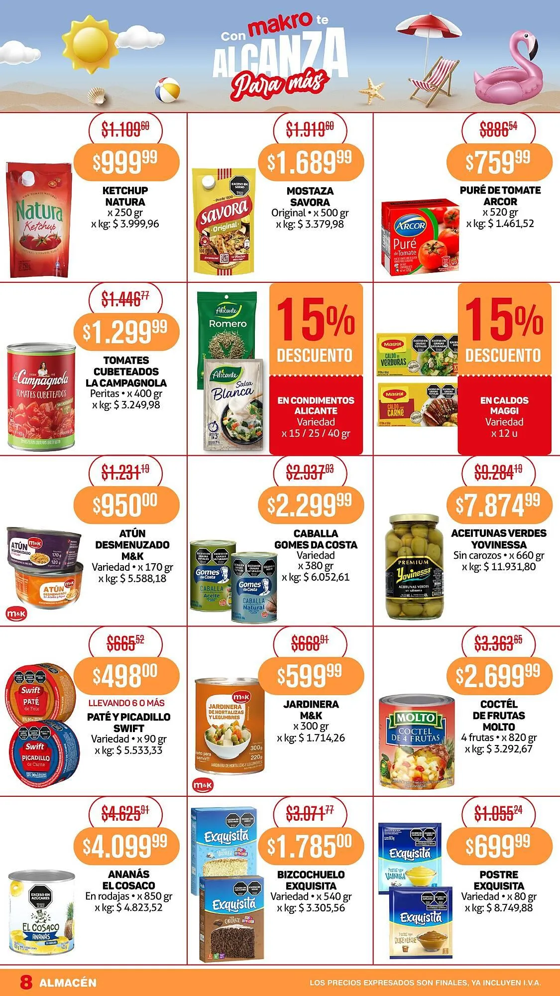 Ofertas de Catálogo Makro 9 de enero al 15 de enero 2025 - Página 8 del catálogo