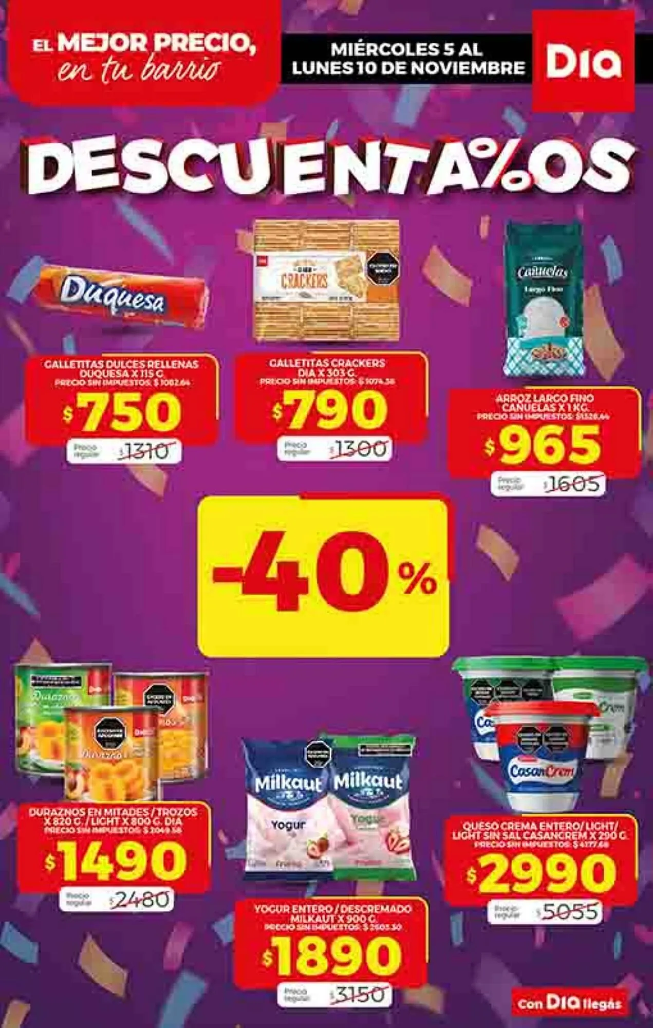 Ofertas de Folleto Supermercados DIA 4 de noviembre al 10 de noviembre 2025 - Página 5 del catálogo
