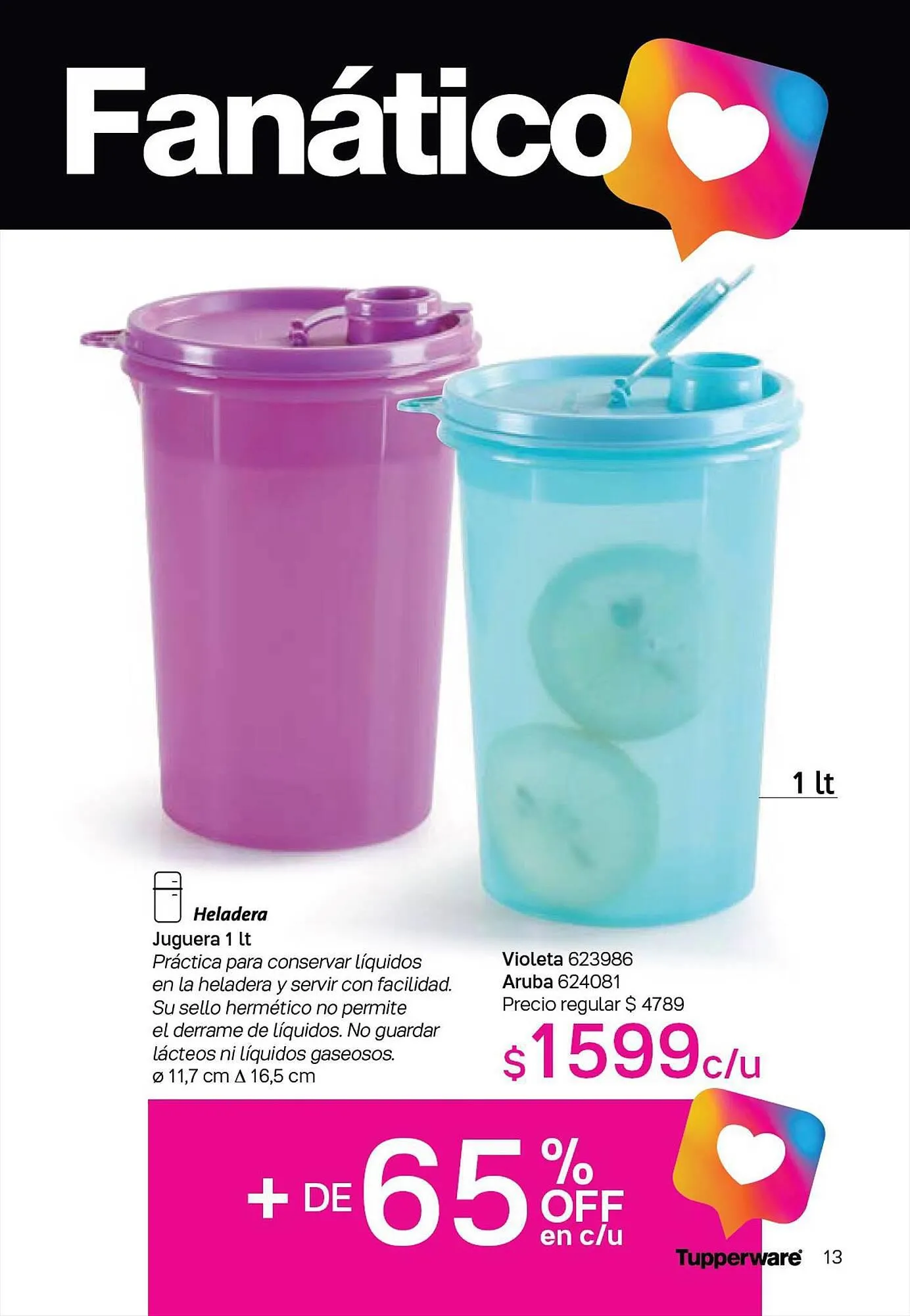 Ofertas de Catálogo Tupperware 4 de julio al 15 de agosto 2023 - Página 14 del catálogo