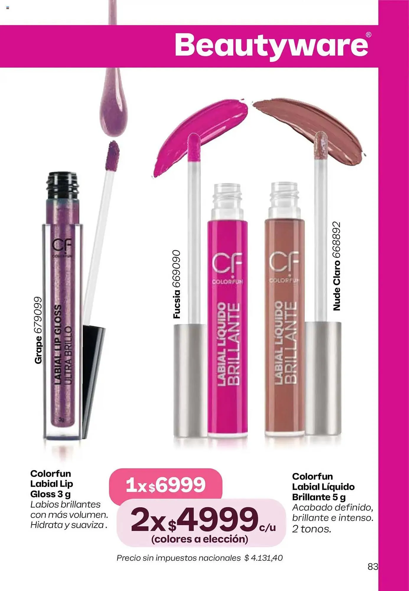 Ofertas de Folleto Tupperware 13 de octubre al 3 de noviembre 2025 - Página 84 del catálogo