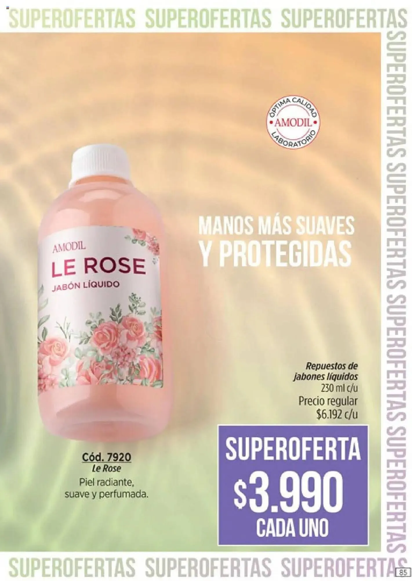 Ofertas de Catálogo Amodil 27 de mayo al 18 de junio 2025 - Página 85 del catálogo