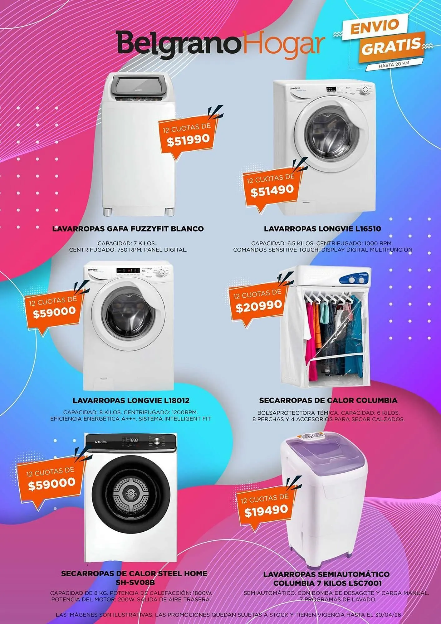 Ofertas de Catálogo Belgrano Hogar 9 de abril al 30 de abril 2026 - Página 3 del catálogo