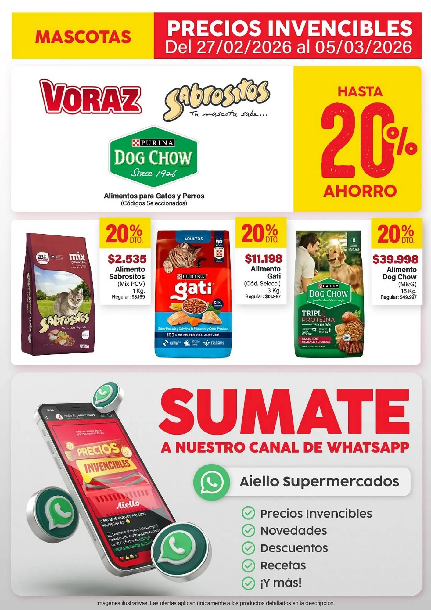 Ofertas de Catálogo Supermercados Aiello 27 de febrero al 5 de marzo 2026 - Página 7 del catálogo