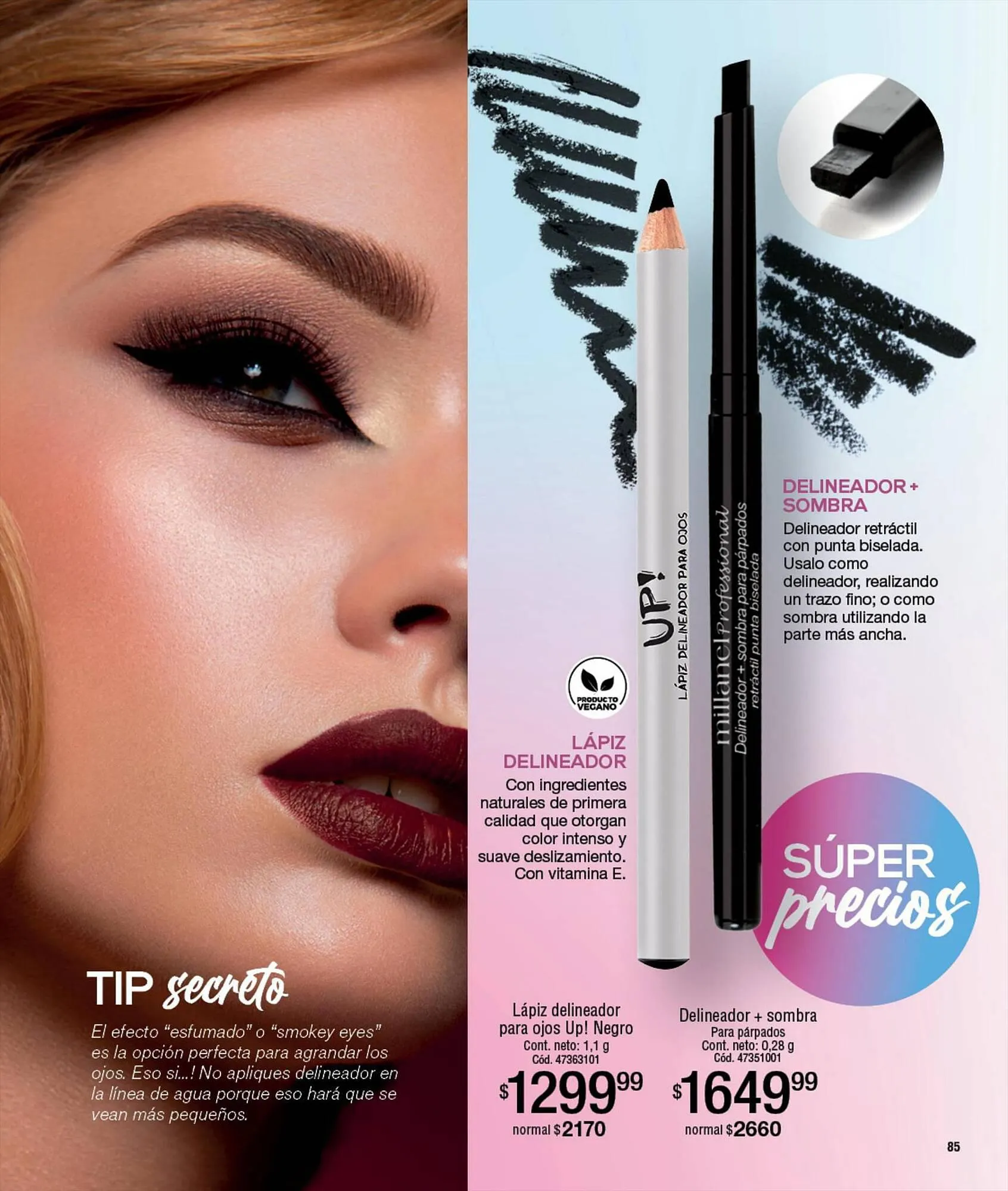 Ofertas de Catálogo Millanel Cosmética 18 de septiembre al 15 de octubre 2023 - Página 85 del catálogo