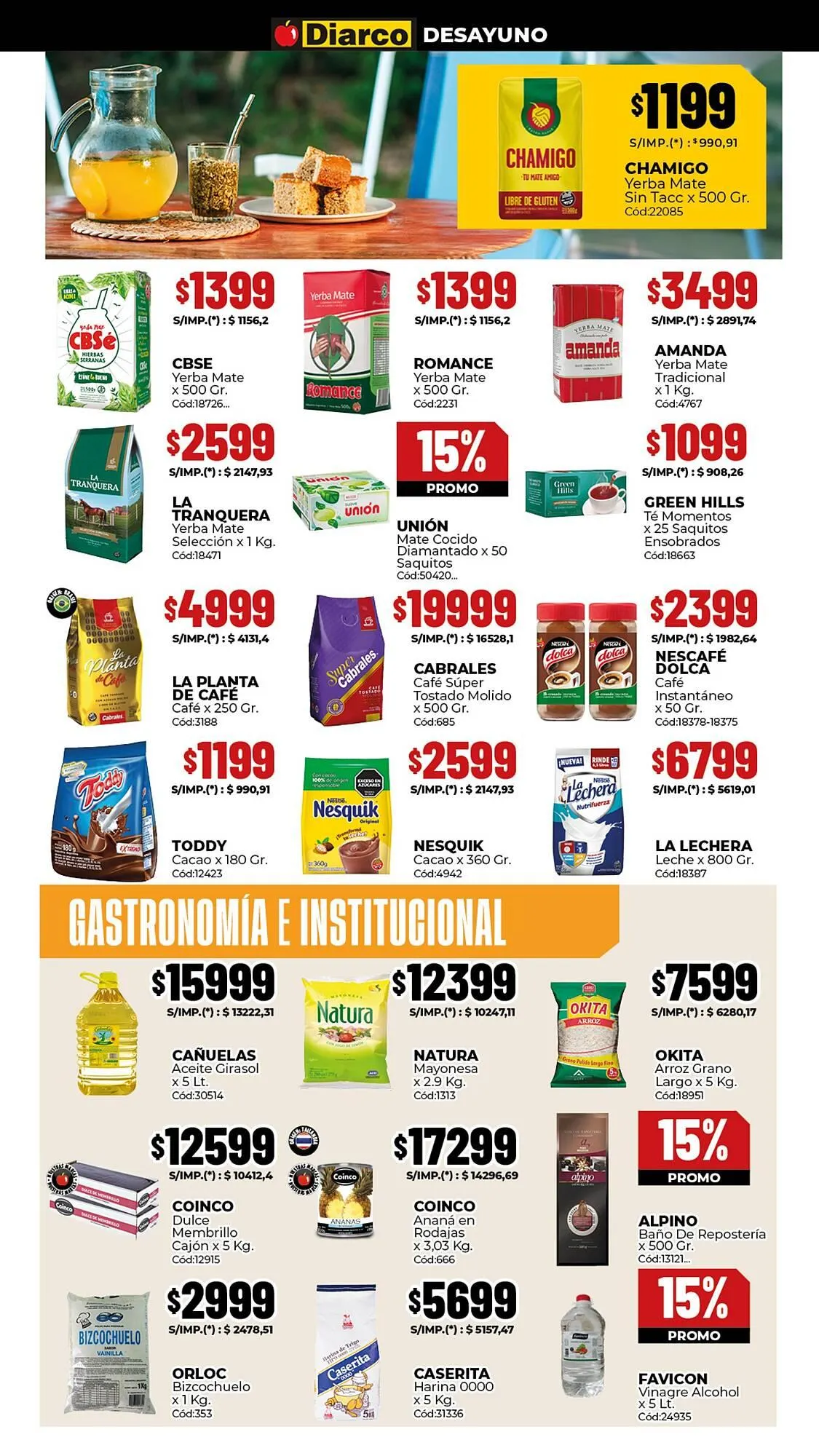 Ofertas de Catálogo Diarco 12 de enero al 16 de enero 2026 - Página 5 del catálogo