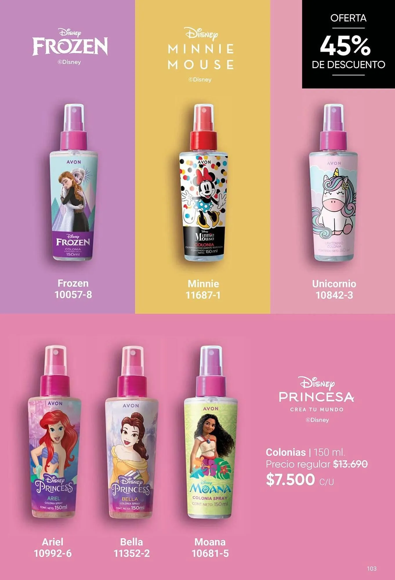 Ofertas de Catálogo Avon 1 de agosto al 31 de diciembre 2025 - Página 103 del catálogo