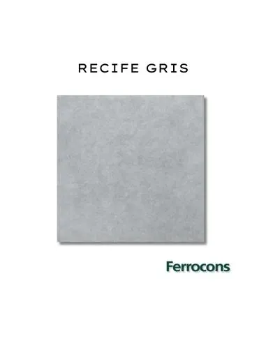 SEGUNDA CERRO NEGRO RECIFE GRIS 38X38