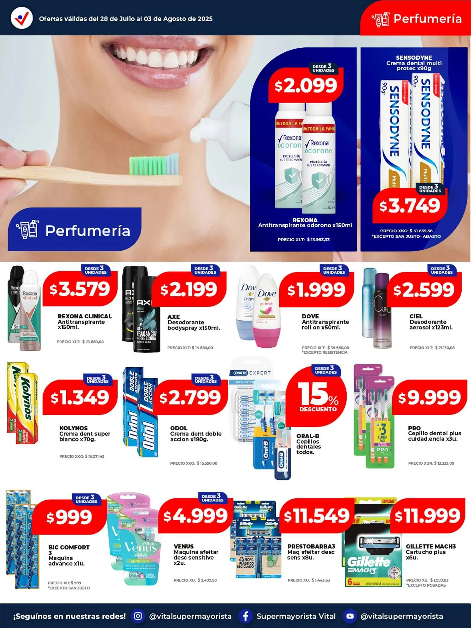 Ofertas de Catálogo Supermayorista Vital 30 de julio al 3 de agosto 2025 - Página 3 del catálogo