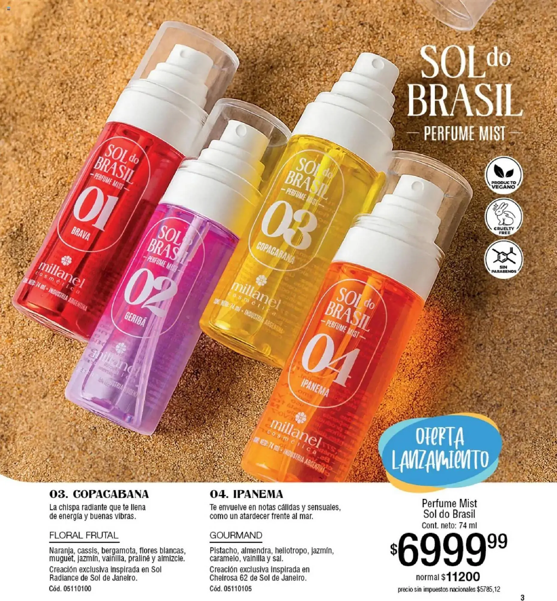 Ofertas de Catálogo Millanel Cosmética 5 de enero al 1 de febrero 2026 - Página 3 del catálogo