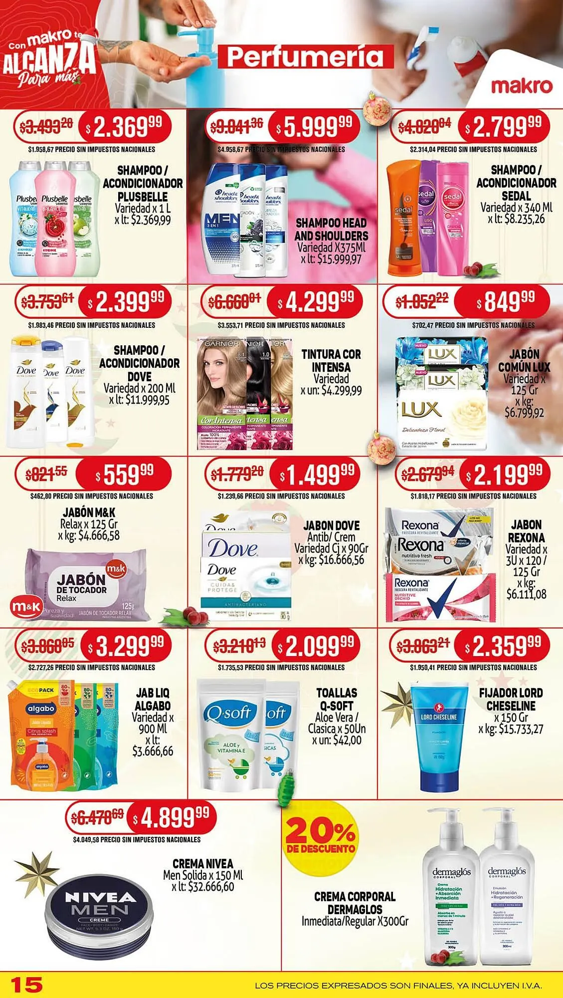 Ofertas de Catálogo Makro 4 de diciembre al 10 de diciembre 2025 - Página 15 del catálogo