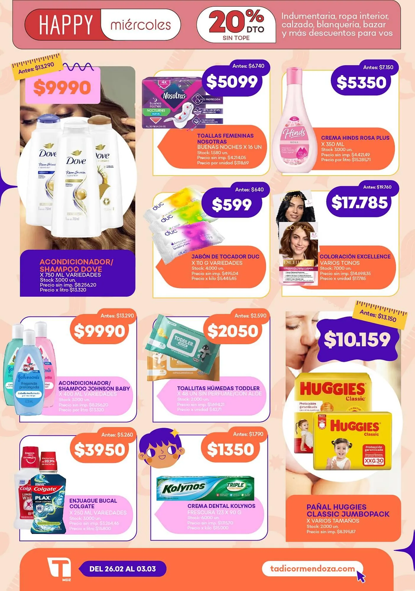 Ofertas de Catálogo Supermercados Tadicor 24 de febrero al 3 de marzo 2026 - Página 8 del catálogo