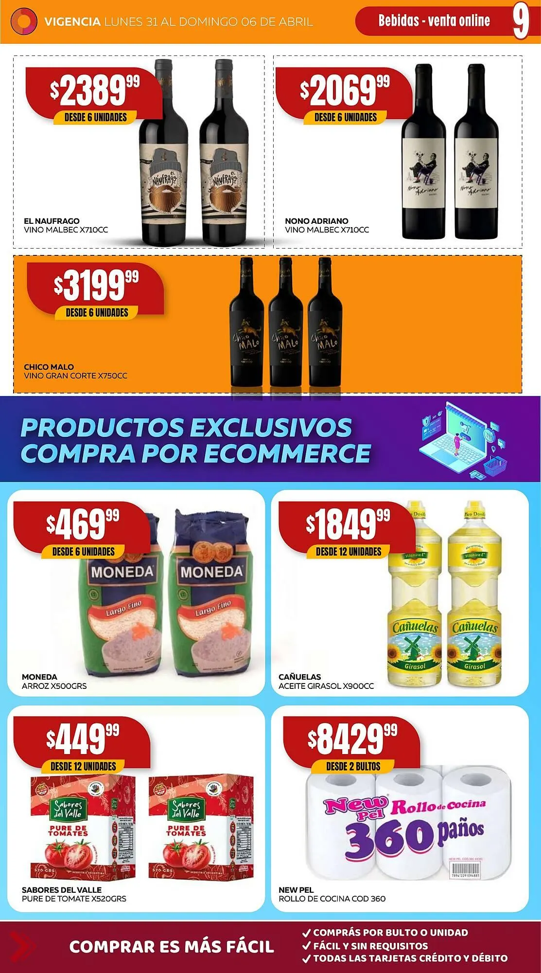 Ofertas de Catálogo Maxi Ofertas 31 de marzo al 6 de abril 2025 - Página 9 del catálogo