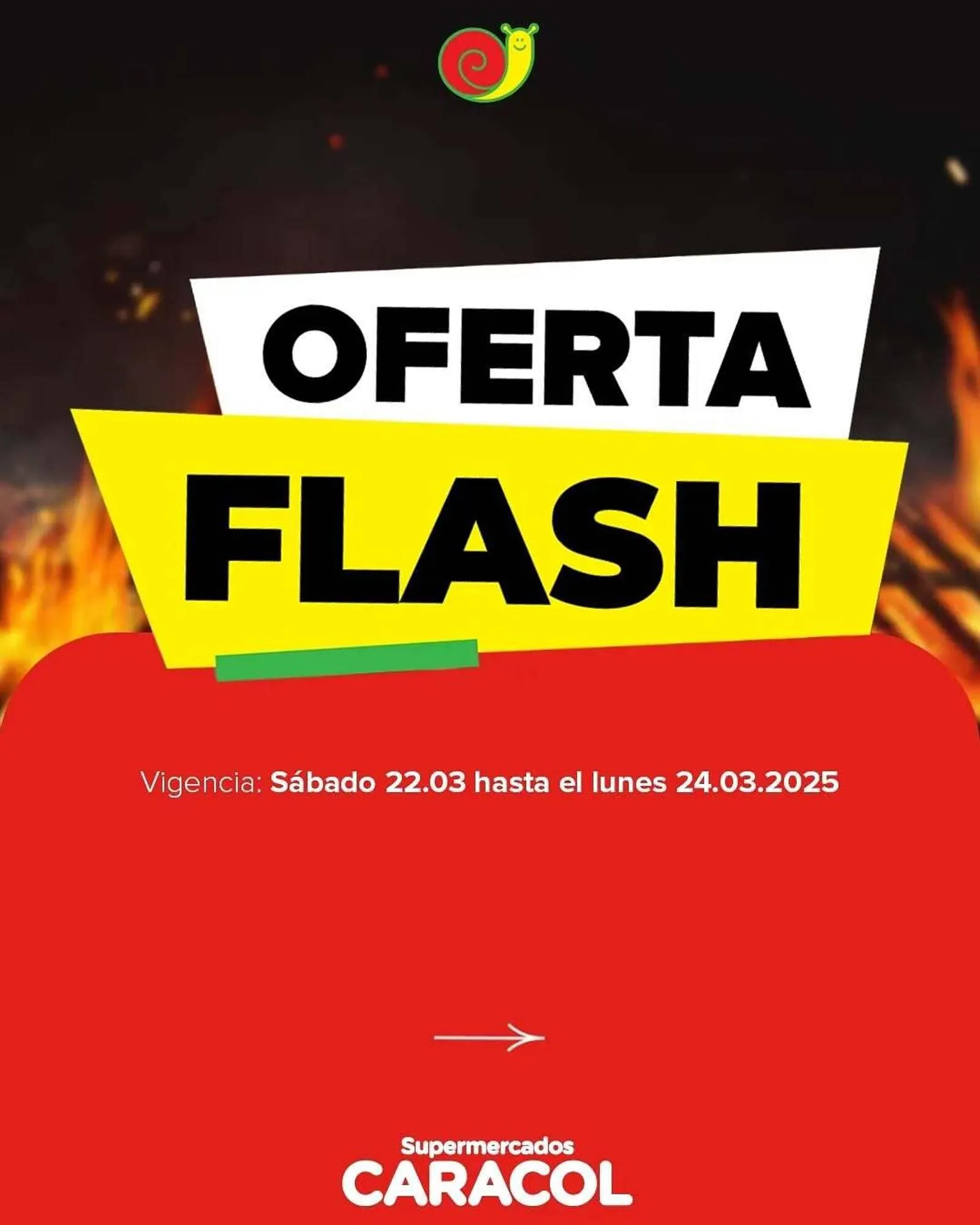 Ofertas de Catálogo Supermercados Caracol 22 de marzo al 24 de marzo 2025 - Página 1 del catálogo