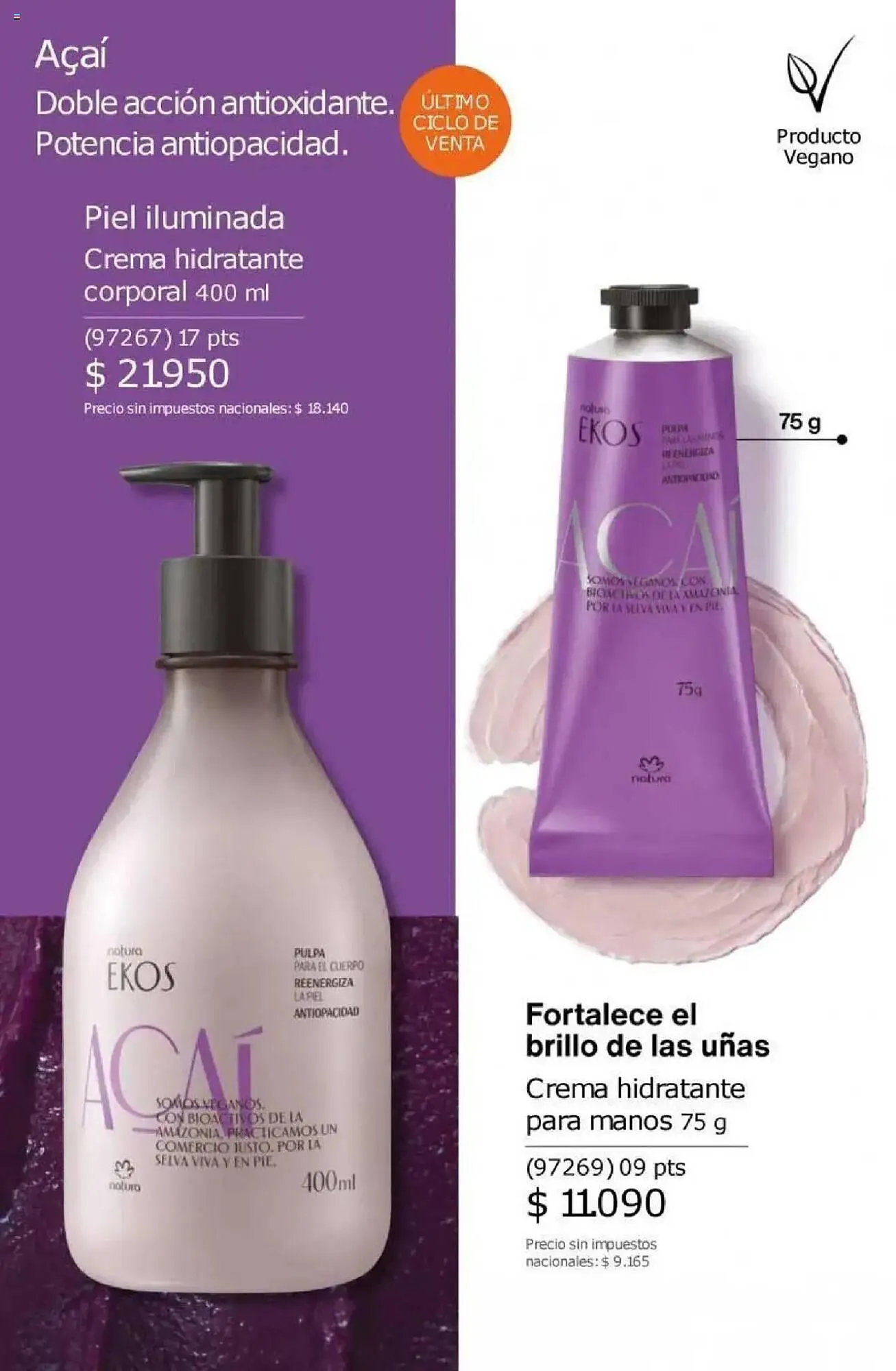Ofertas de Catálogo Natura 11 de agosto al 25 de agosto 2025 - Página 191 del catálogo