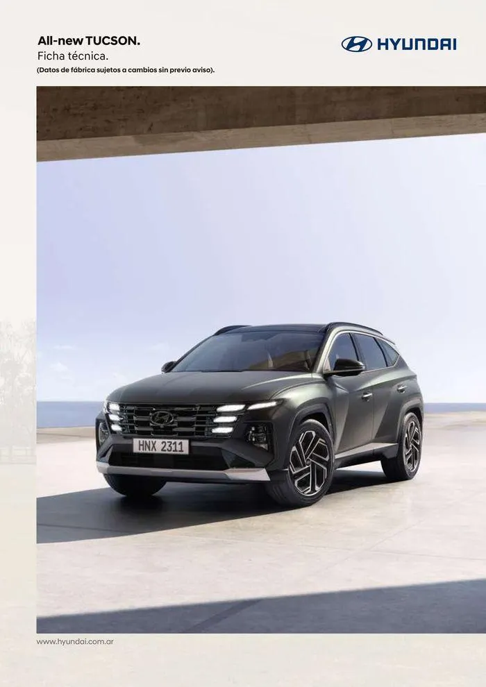 Ofertas de Hyundai NEW TUCSON 10 de septiembre al 10 de septiembre 2025 - Página 1 del catálogo