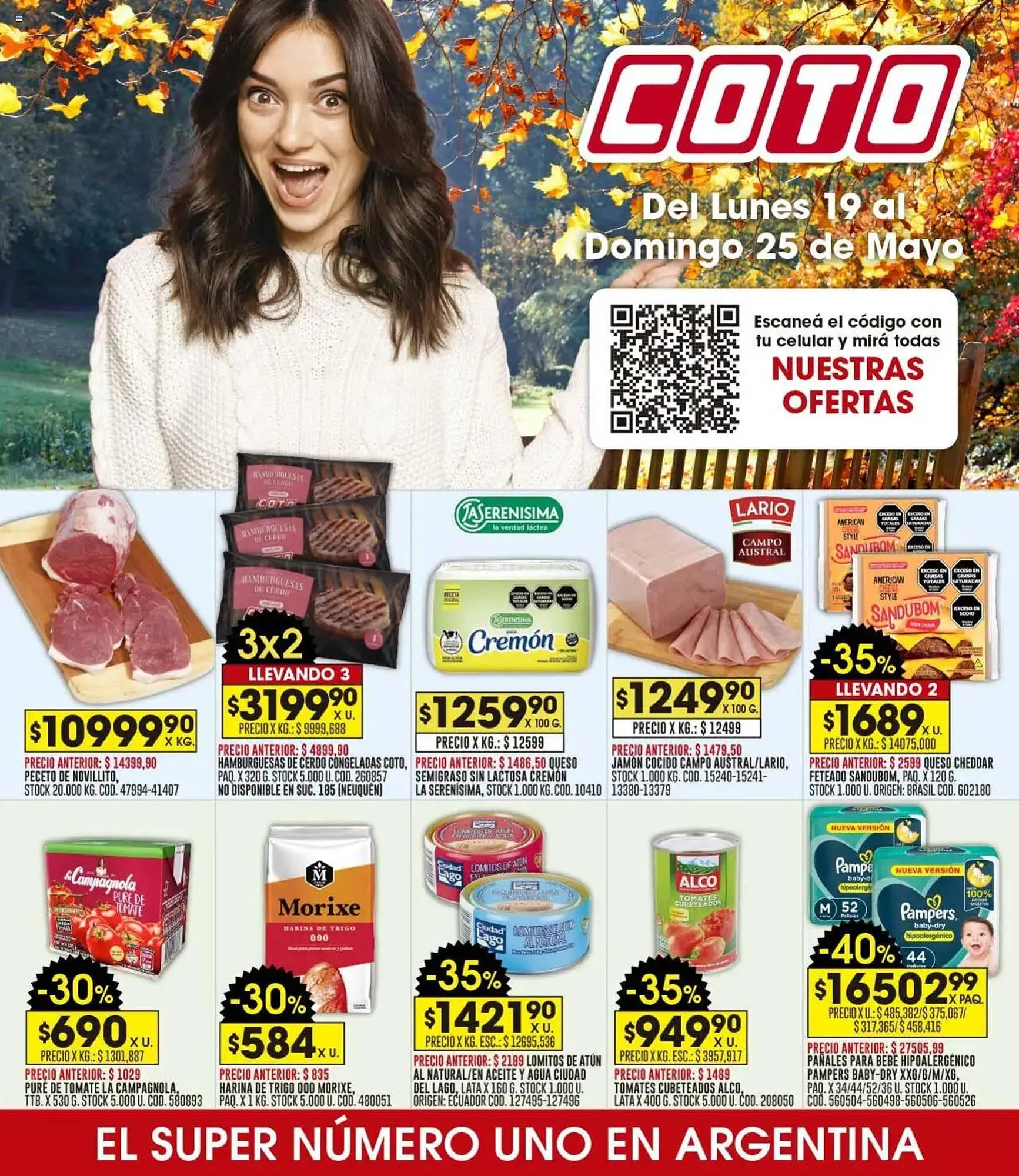 Ofertas de Catálogo Coto 19 de mayo al 25 de mayo 2025 - Página 1 del catálogo