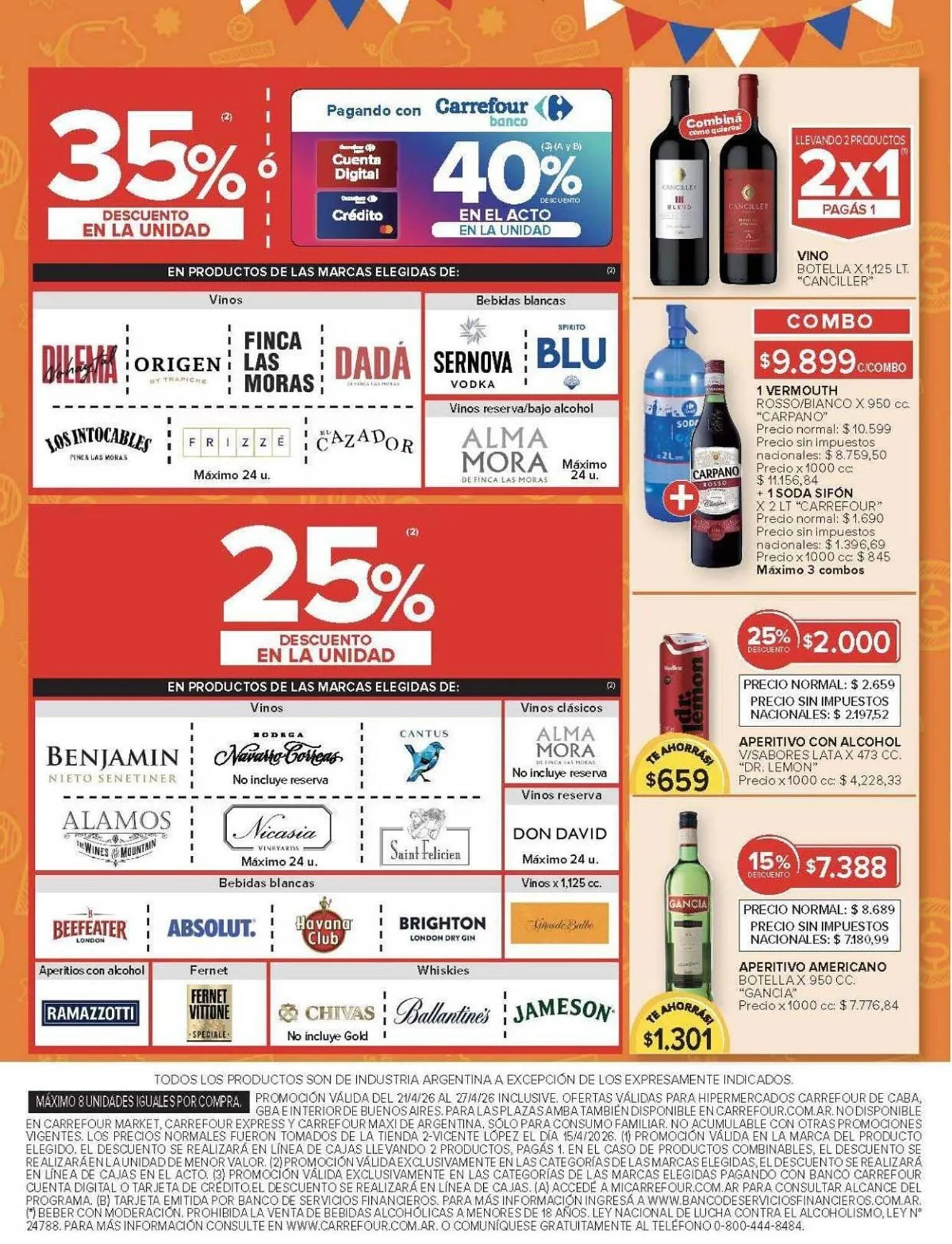 Ofertas de Catálogo Carrefour 21 de abril al 28 de abril 2026 - Página 12 del catálogo