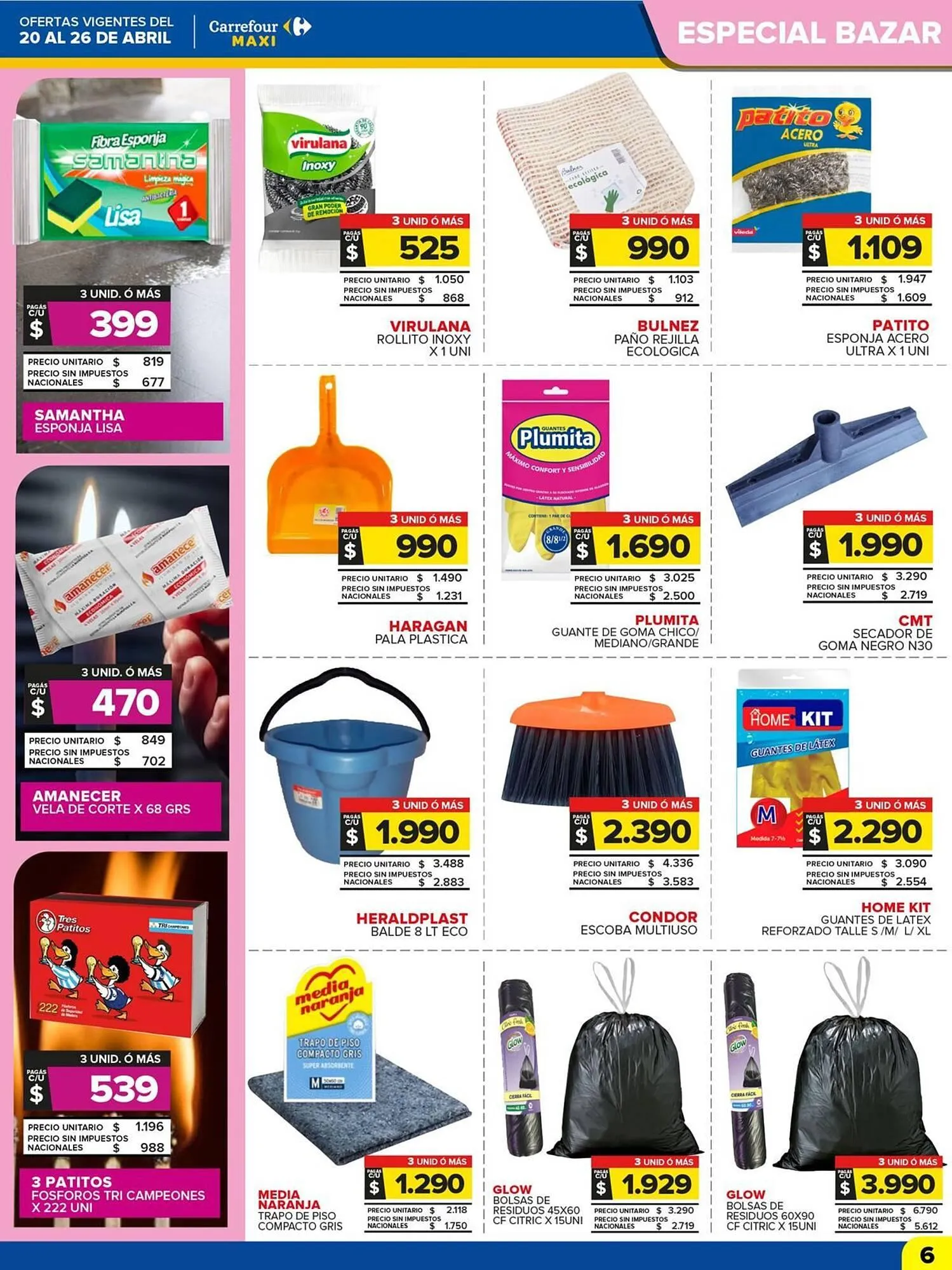 Ofertas de Folleto Carrefour Maxi 20 de abril al 27 de abril 2026 - Página 6 del catálogo
