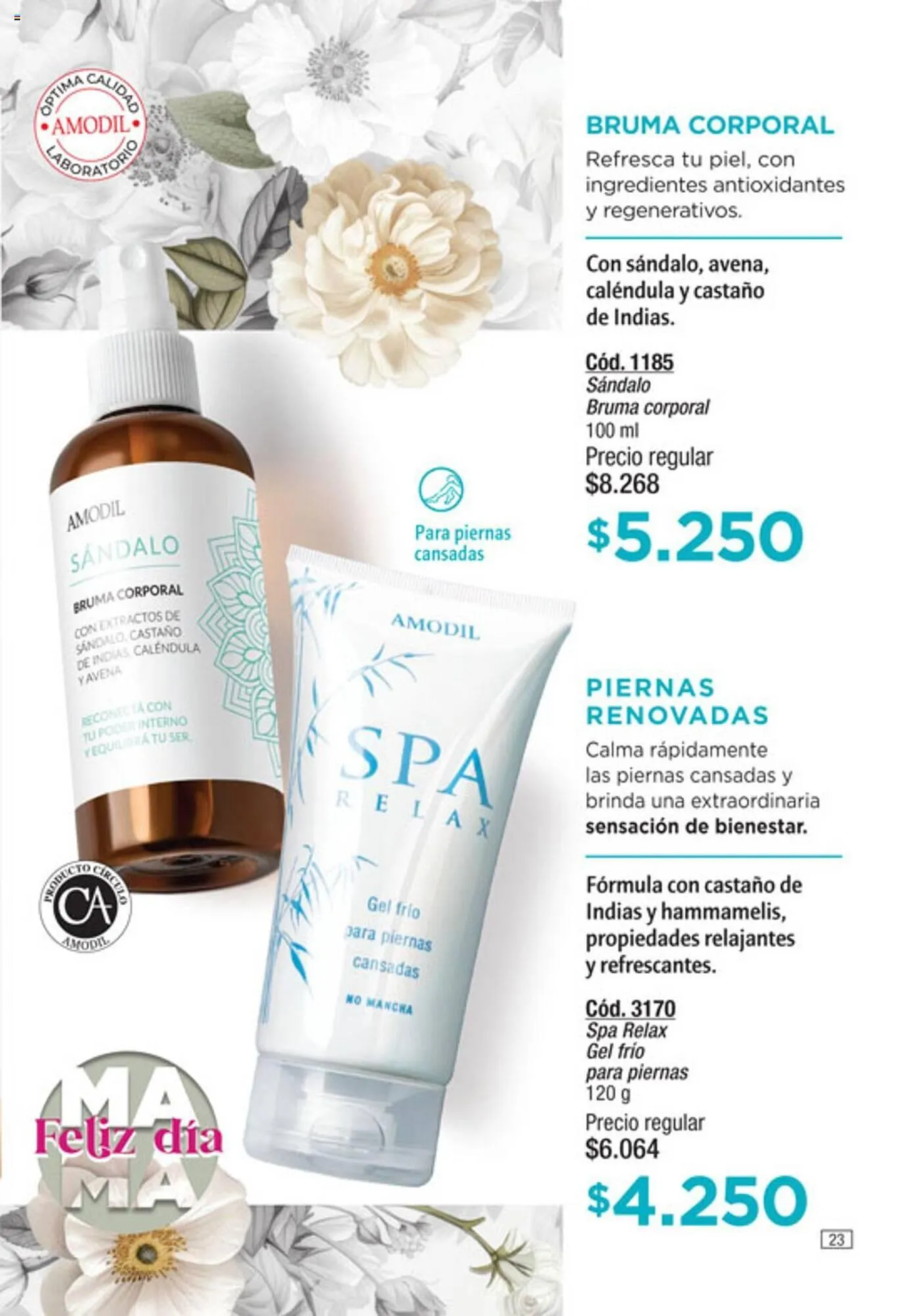 Ofertas de Catálogo Amodil 2 de octubre al 15 de octubre 2024 - Página 23 del catálogo