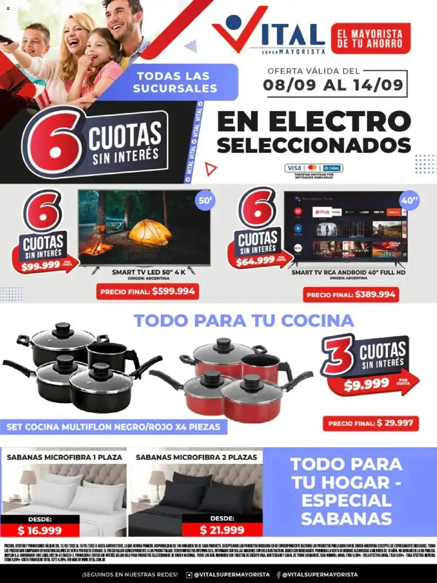 Ofertas de Catálogo Supermayorista Vital 8 de septiembre al 14 de septiembre 2025 - Página 1 del catálogo