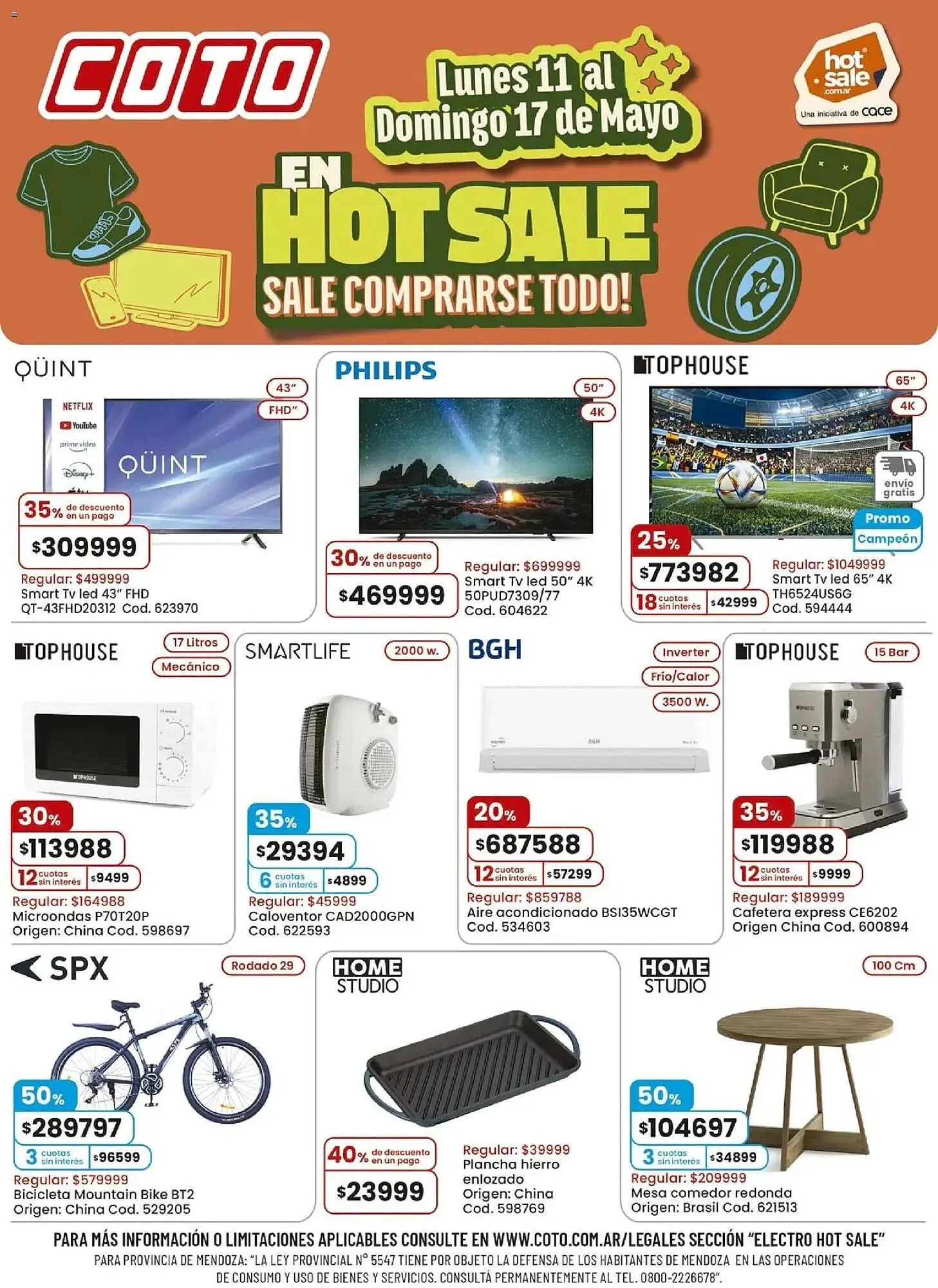 Ofertas de Catálogo Coto 11 de mayo al 17 de mayo 2026 - Página 1 del catálogo