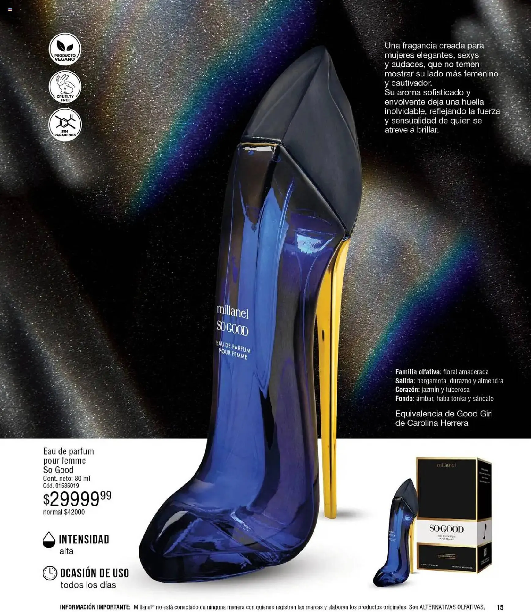 Ofertas de Catálogo Millanel Cosmética 31 de marzo al 27 de abril 2025 - Página 15 del catálogo