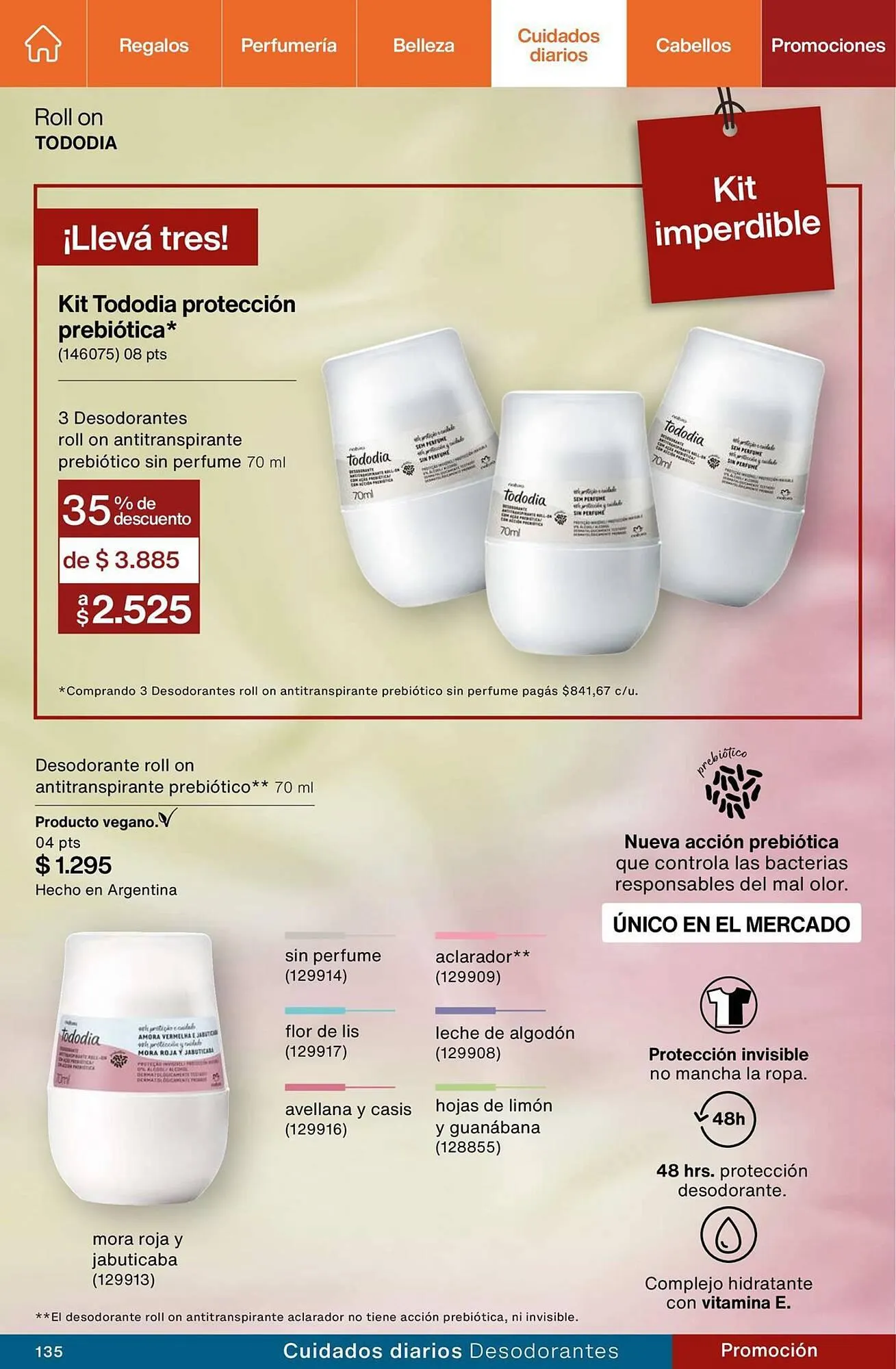 Ofertas de Catálogo Natura 27 de septiembre al 31 de octubre 2023 - Página 135 del catálogo