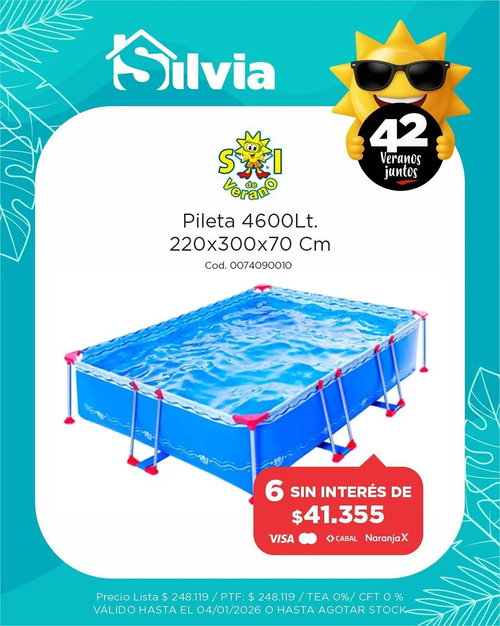 Ofertas de Catálogo Casa Silvia 18 de diciembre al 4 de enero 2026 - Página 4 del catálogo