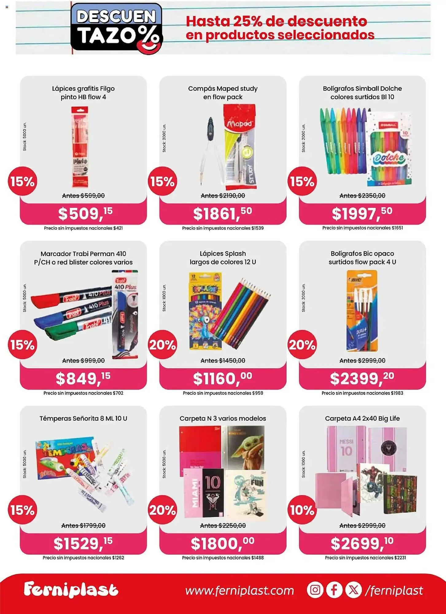 Ofertas de Catálogo Ferniplast 29 de enero al 11 de febrero 2026 - Página 5 del catálogo