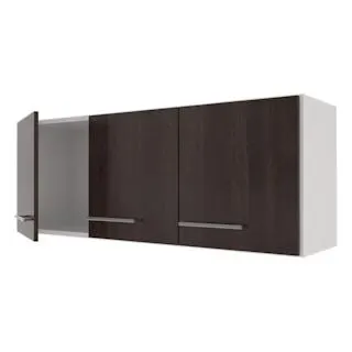 Alacena Delos Dl624Bew 1.40 3Puertas Blanco Wengue