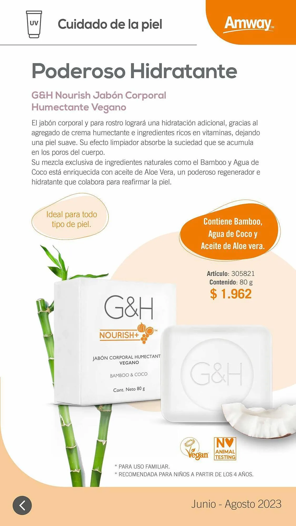 Ofertas de Catálogo Amway 2 de agosto al 5 de agosto 2023 - Página 5 del catálogo